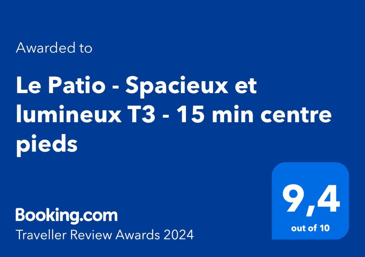 Le Patio - Spacieux T3 Avec Climatisation Et Jardin Privatif Bergerac Kültér fotó