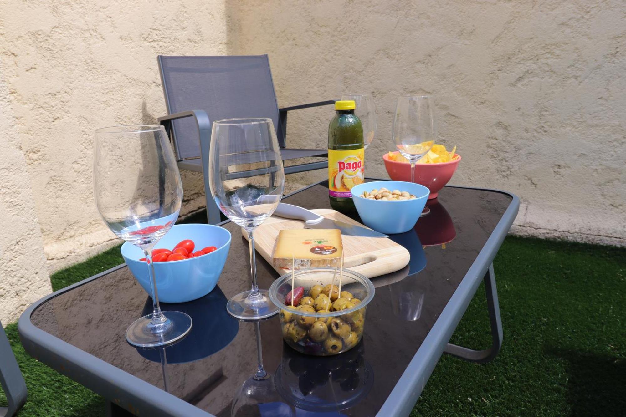 Le Patio - Spacieux T3 Avec Climatisation Et Jardin Privatif Bergerac Kültér fotó