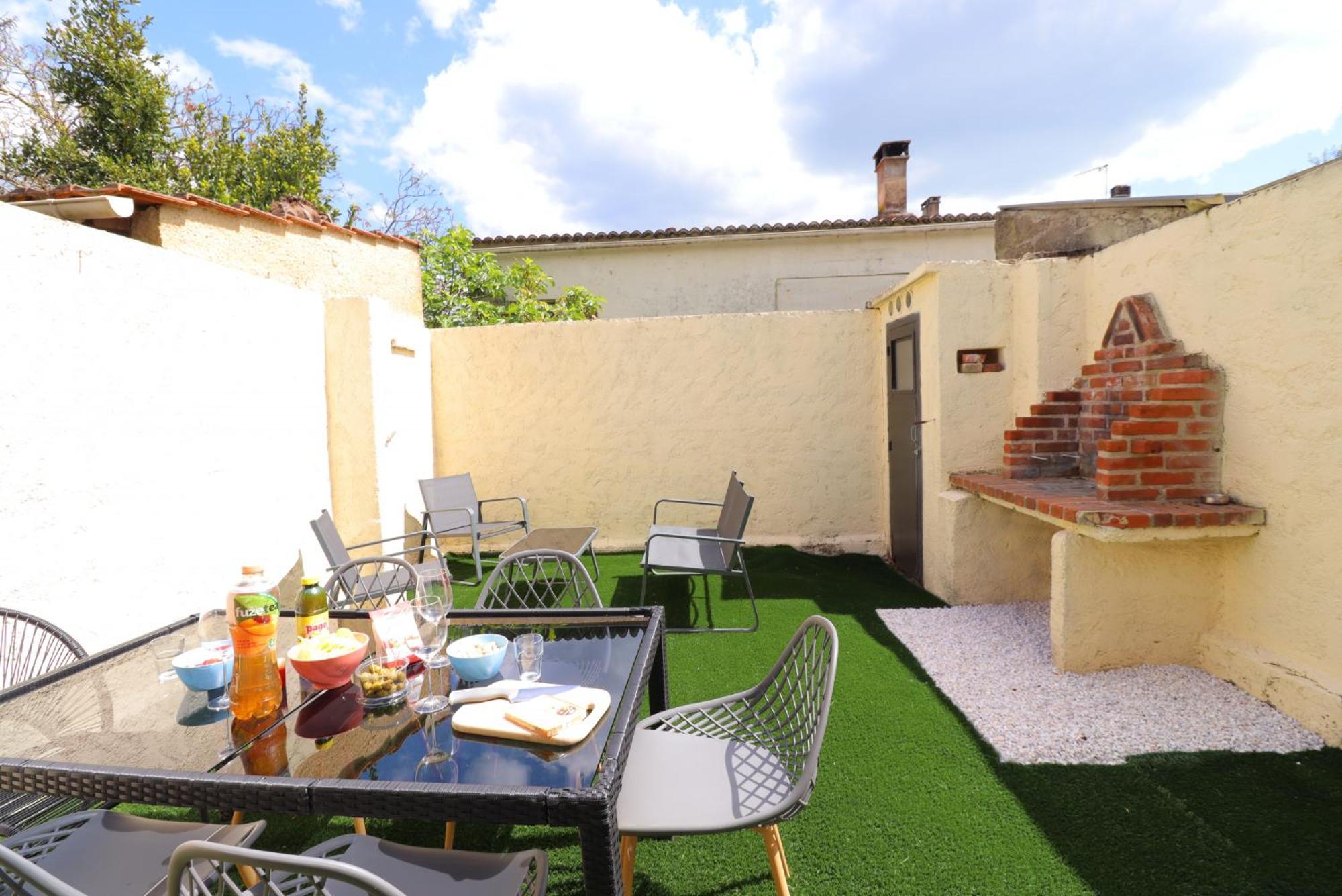 Le Patio - Spacieux T3 Avec Climatisation Et Jardin Privatif Bergerac Szoba fotó