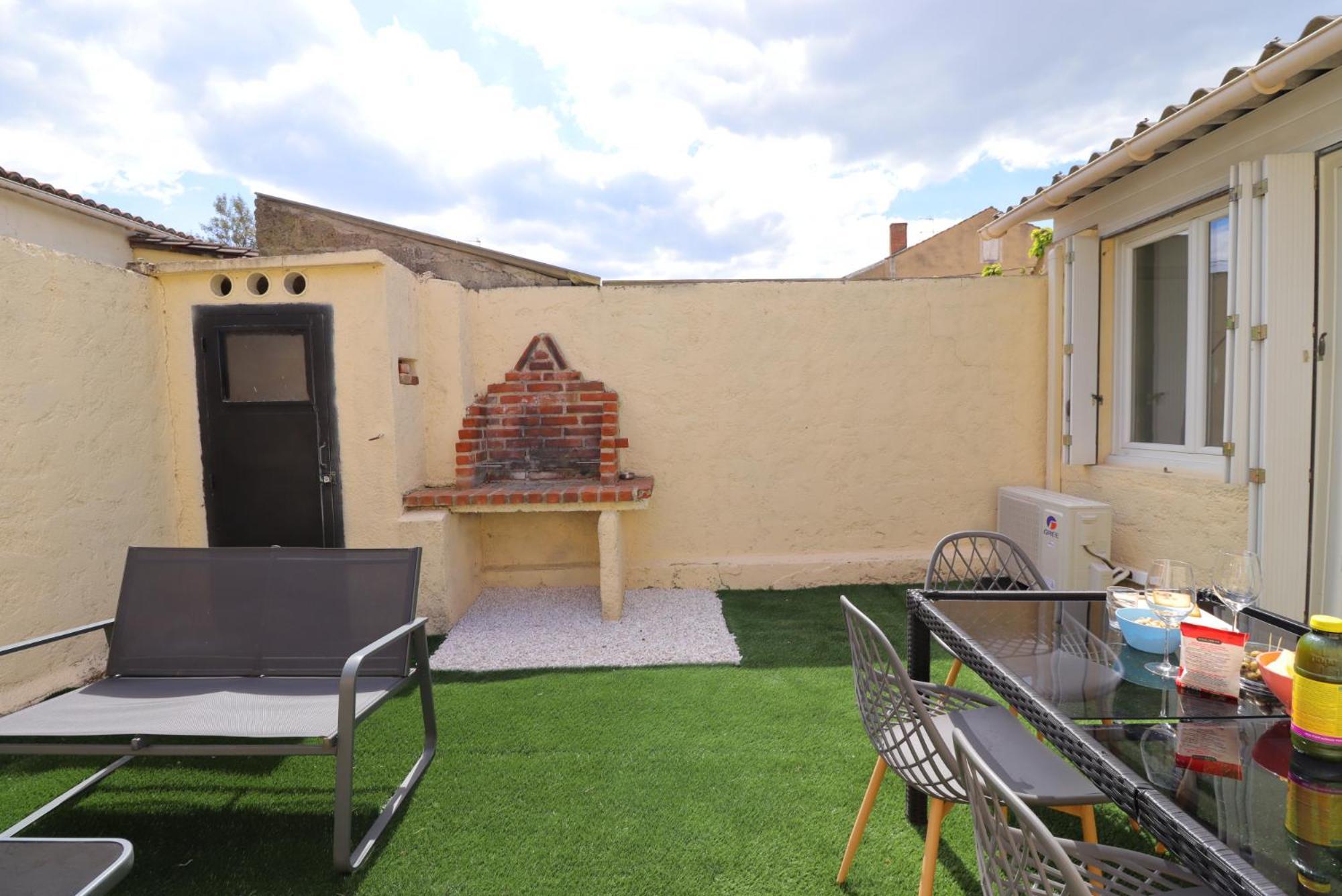 Le Patio - Spacieux T3 Avec Climatisation Et Jardin Privatif Bergerac Szoba fotó